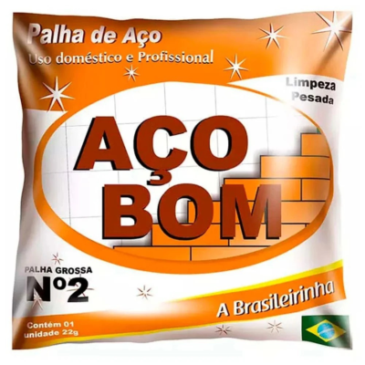 PALHA DE ACO N2 ACO BOM C/ 20UN