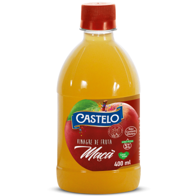 VINAGRE MACA S/ CONS. CASTELO LEVE VITA 12X400ML