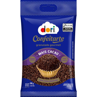 GRANULADO GOURMET MAIS CACAU DORI 20X100G