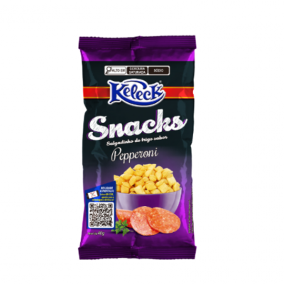 SNACK PEPPERONI KELECK 24X40G