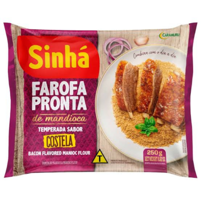 FAROFA PRONTA COSTELA SINHA 10X250G