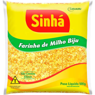 FARINHA DE MILHO BIJU SINHA 20X500G