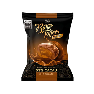 BALA BUTTER TOFFE 53 CACAU 10X90G