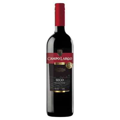 VINHO TINTO SECO CAMPO LARGO 12X750ML