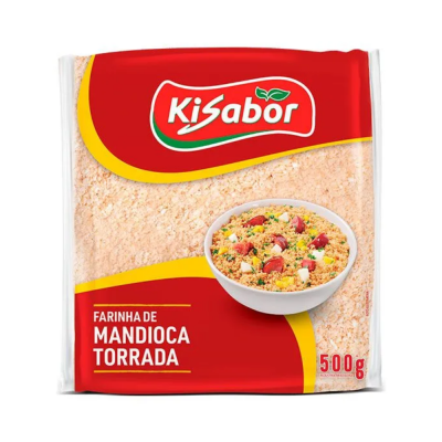 Farinha Mandioca Torrada Kisabor 500G