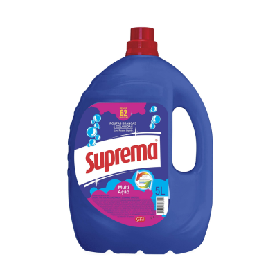 Lava Roupa Liquido Suprema Azul  3X5 Litros