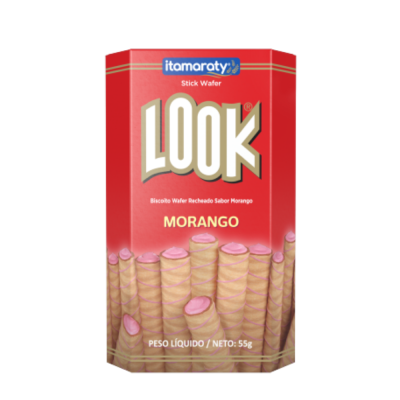 Look Morango 20X55G