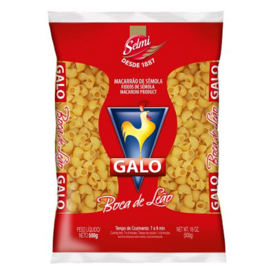 Macarrao Boca De Leao Galo  (20X500G)
