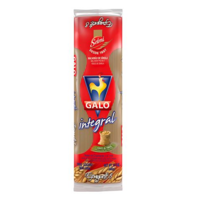 Macarrao Integral Espaguete 8 Galo  (30X500G)