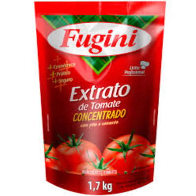 Extrato Tomate Fugini Sache 1,7 Kg