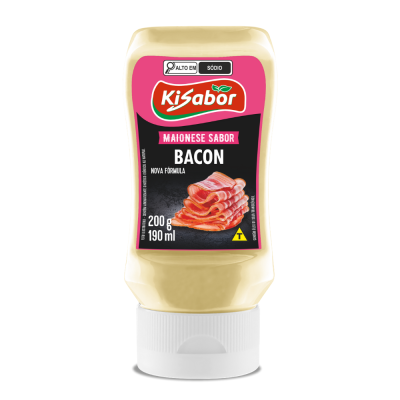 Maionese Bacon Kisabor 12X200G