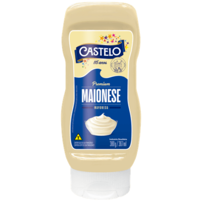 Maionese Top Down Castelo 12X380G