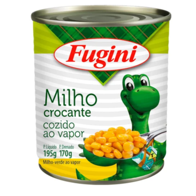 Milho A Vapor Lata Fugini 30X170G