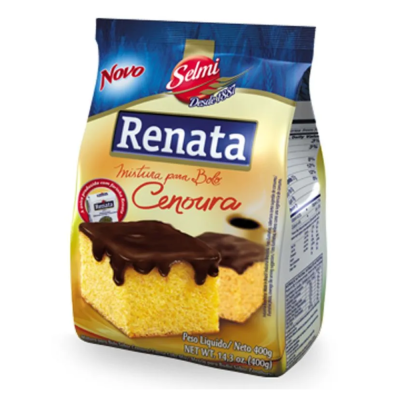 Mistura Para Bolo Cenoura Renata 12X400G