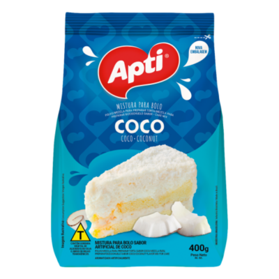 Mistura Para Bolo Coco Apti 12X400G