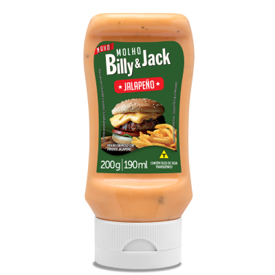 Molho Jalapeno Billyjack 12X200G