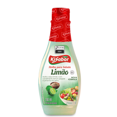 Molho Salada Limao Kisabor 12X240Ml