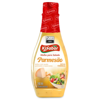 Molho Salada Parmesao Kisabor 12X240Ml