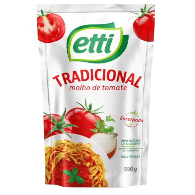 Molho Tomate Trad. Etti 32X300G