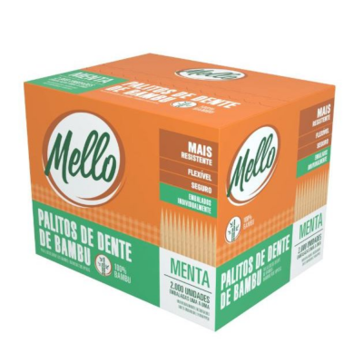 Palito Embalado C/Menta  Mello 2000Un