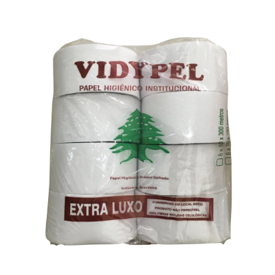 Papel Hig Extra Luxo 8X300 Vidypel