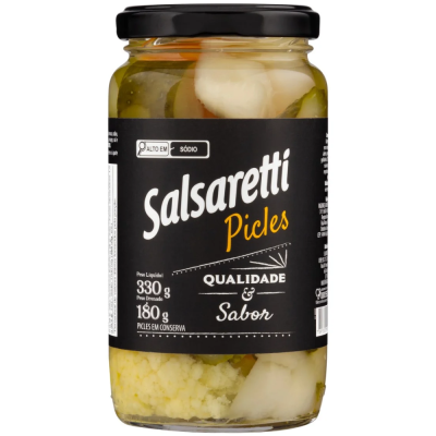 Picles Salsaretti 12X180G