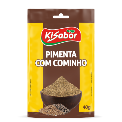 Pimenta Com Cominho Kisabor 12X40G