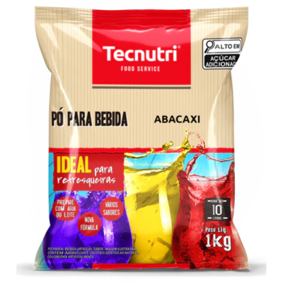 Po Para Bebida Abacaxi Tecnutri 10L 1Kg