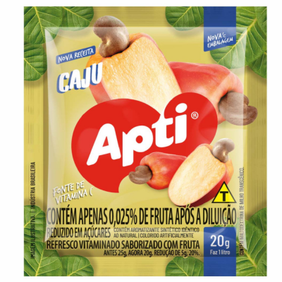 Refresco Caju Apti 15X20G