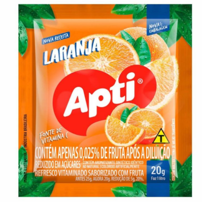Refresco Laranja Apti 15X20G
