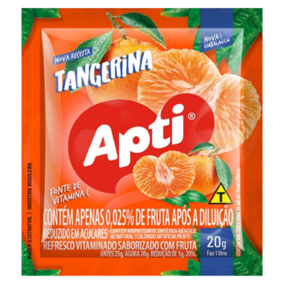 Refresco Tangerina Apti 15X20G