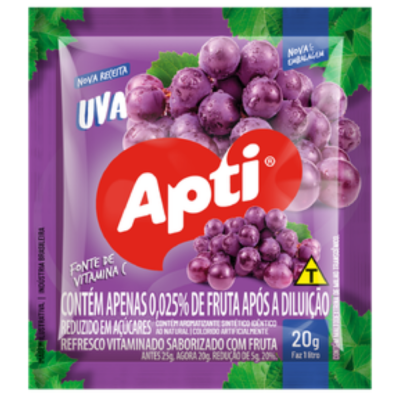 Refresco Uva Apti 15X20G