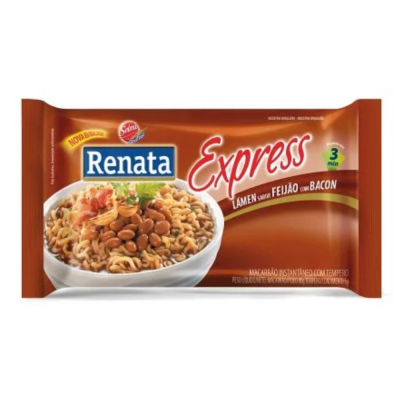 Renata Express Feijao C/Bacon 85G