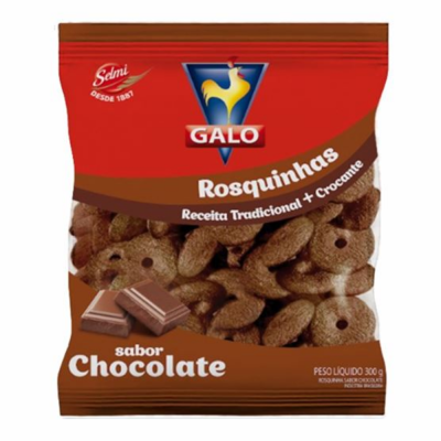 Rosquinha Chocolate Galo 20X300G