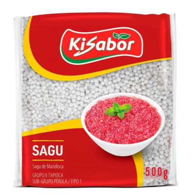 Sagu De Mandioca Kisabor 12X500G